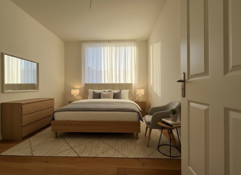 Schlafzimmer - Staging