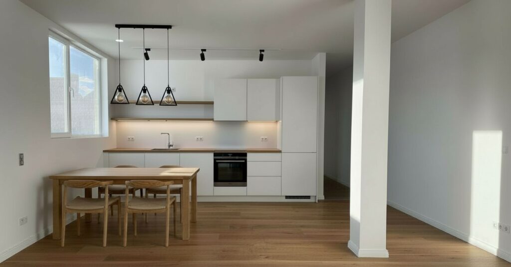 Wohnküche - Staging